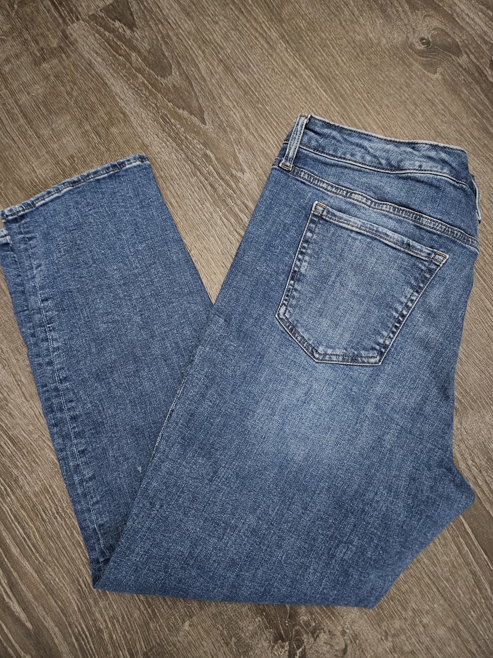 Aeropostale Mid Rise Skinny Jeans in Light Blue